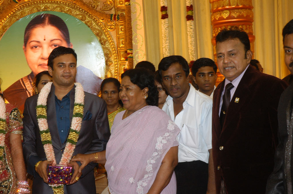 Actor Radharavi son wedding reception stills | Picture 40940